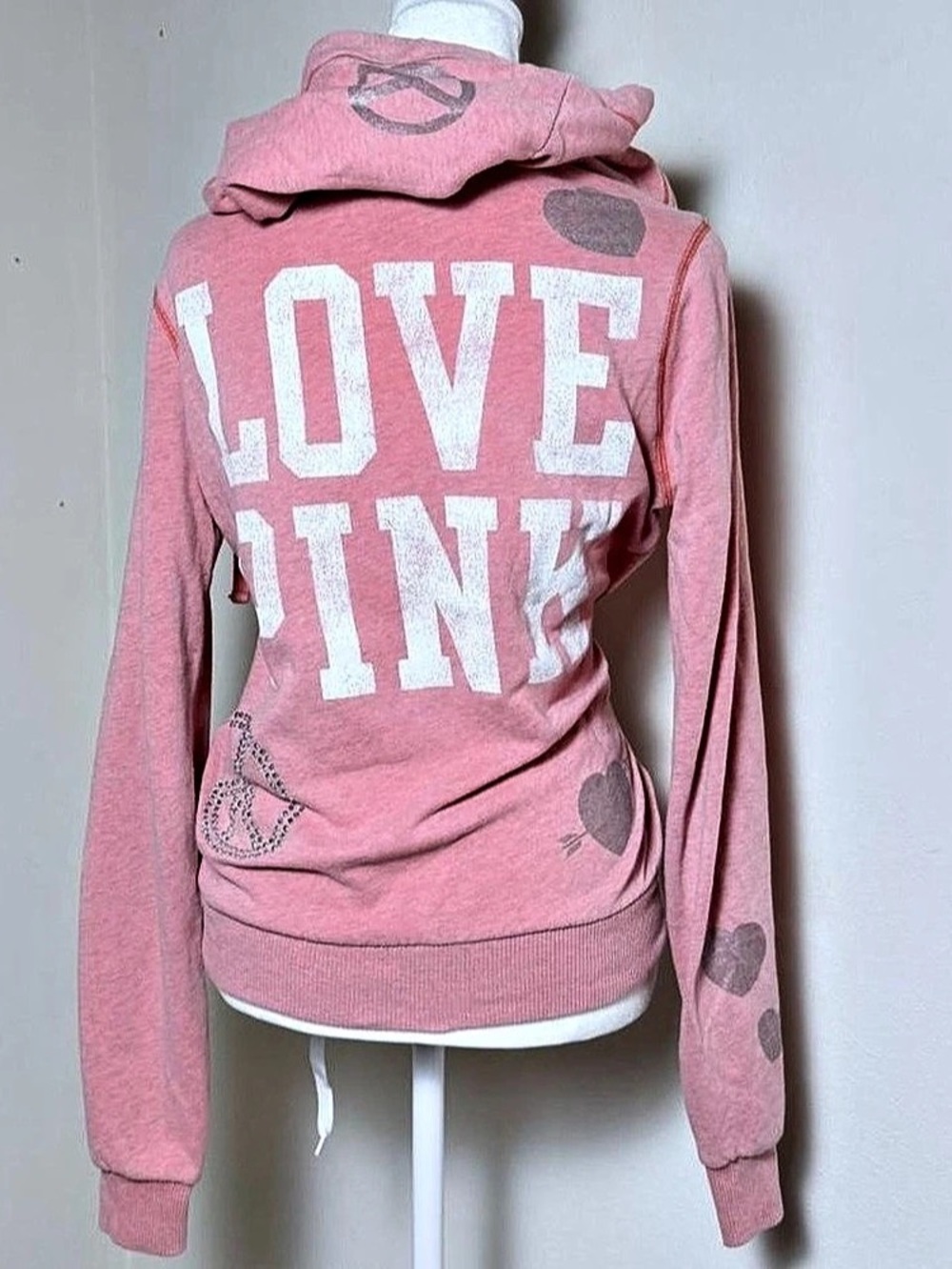 Y2K mcbling vintage Victoria’s Secret pink jacket